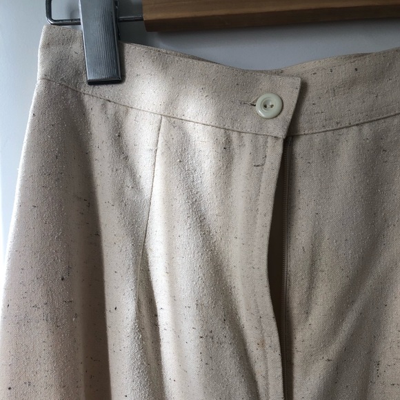 Vintage 100% Raw Silk Skirt - Picture 3 of 6